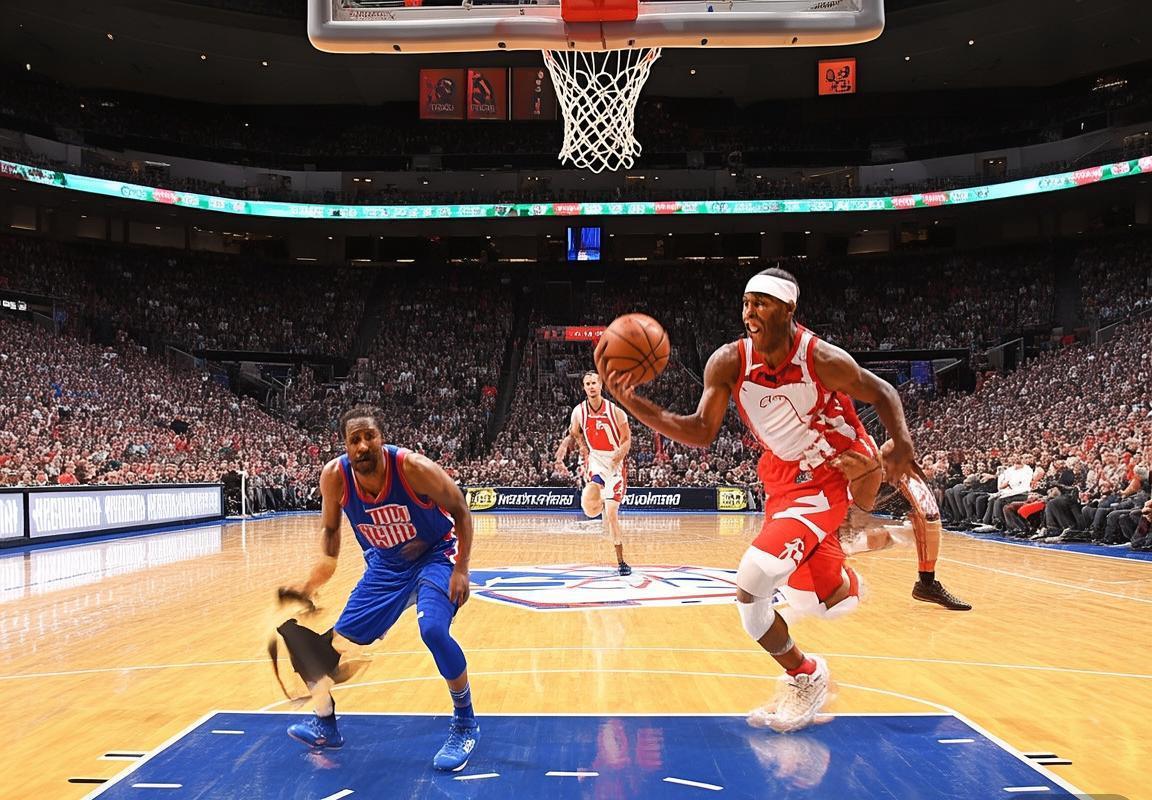 2018NBA季后赛：活塞对火箭巅峰对决精彩回顾