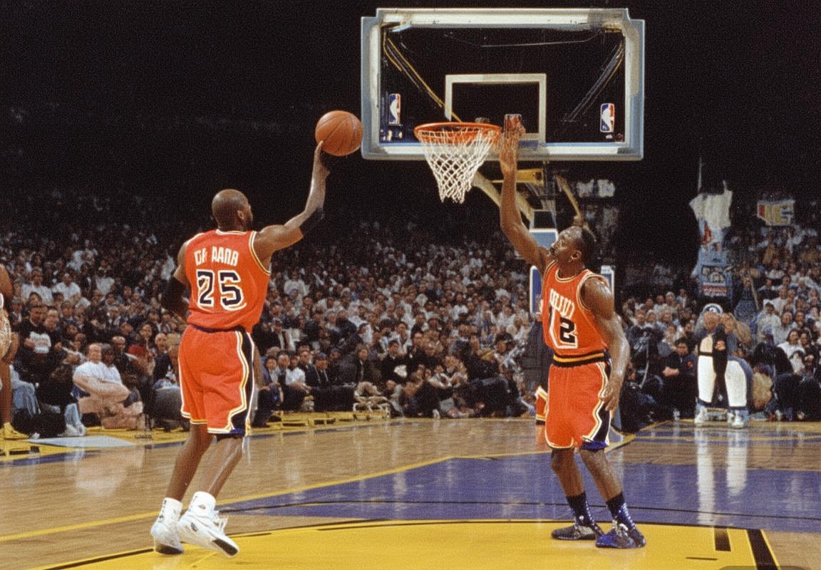 科比乔丹巅峰对决：篮球传奇的火花交锋